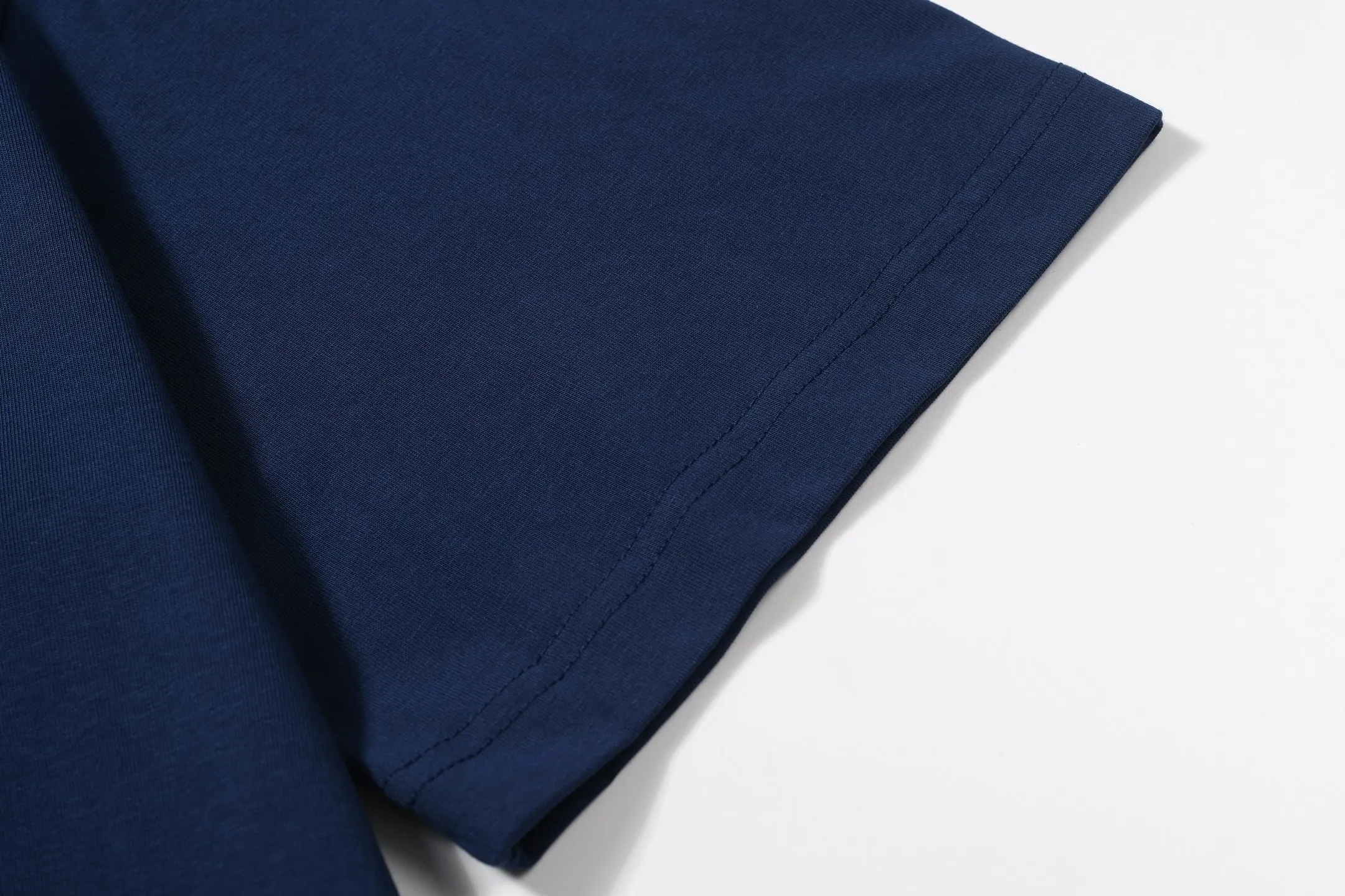 Royal Blue In Stock🚨🚨 J 9890#JIL SANDER Capsule Series Minimalist letter logo printed short-sleeved T-shirt Light Gray Pink Royal Blue SML